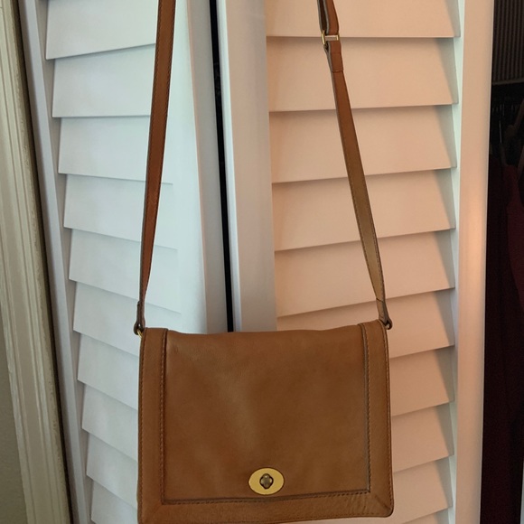 J Crew Cross body leather bag - Picture 2 of 3